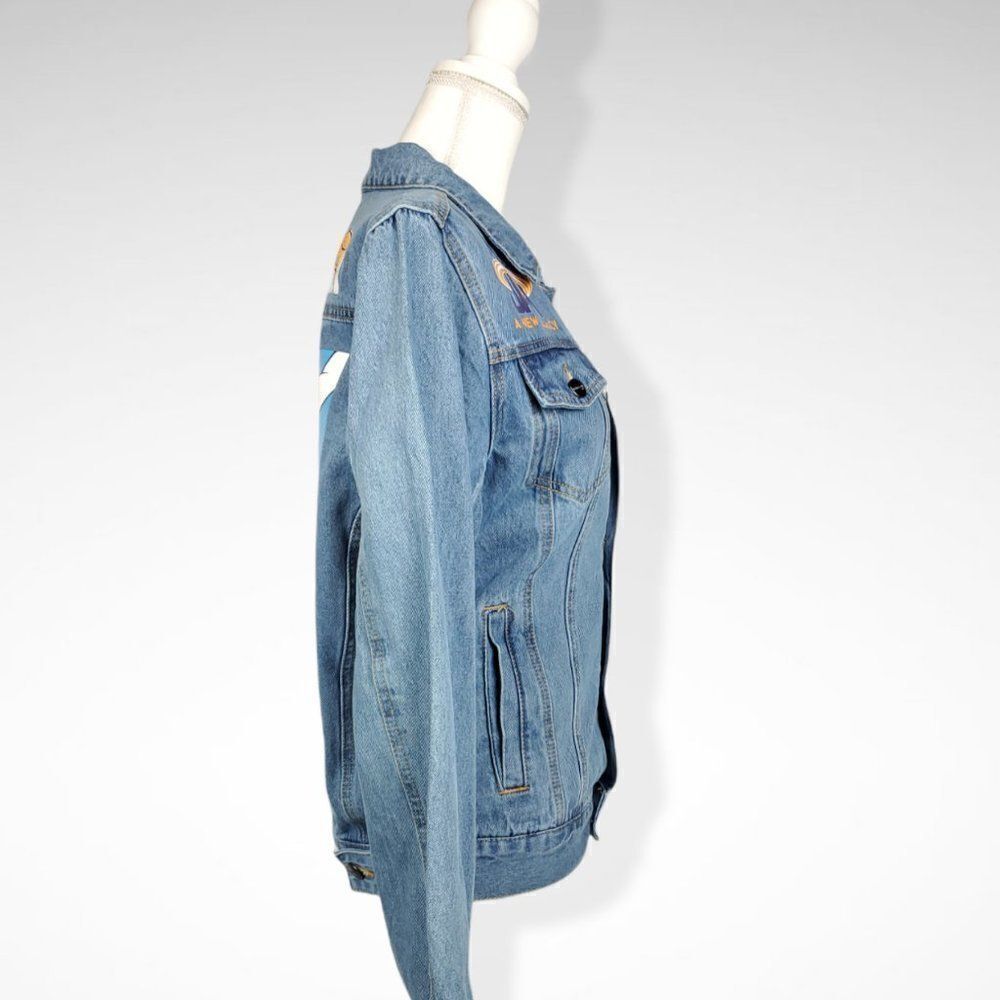 Looney Tunes Space Jam Members Only Denim Jacket - Picture 4 of 10